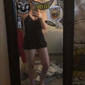 Me To We Black Romper